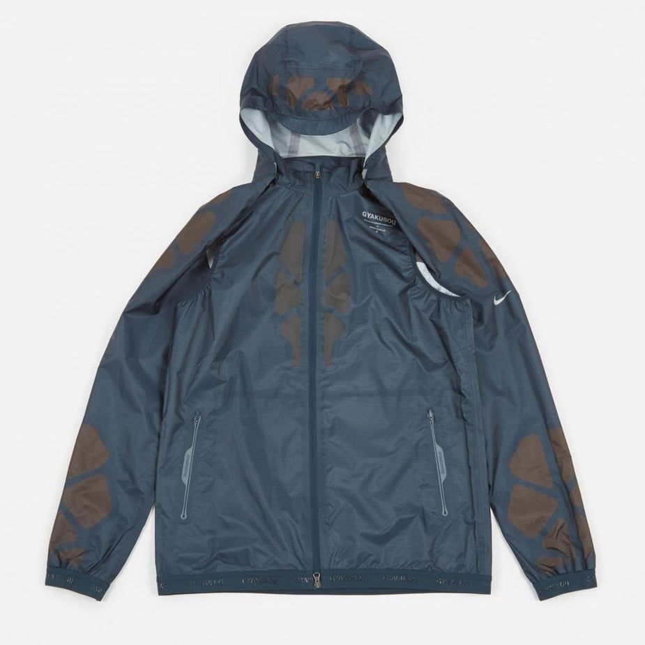 Nike x Undercover Gyakusou Nike x Undercover Gyakusou Hooded Jacket - Navy - Blue