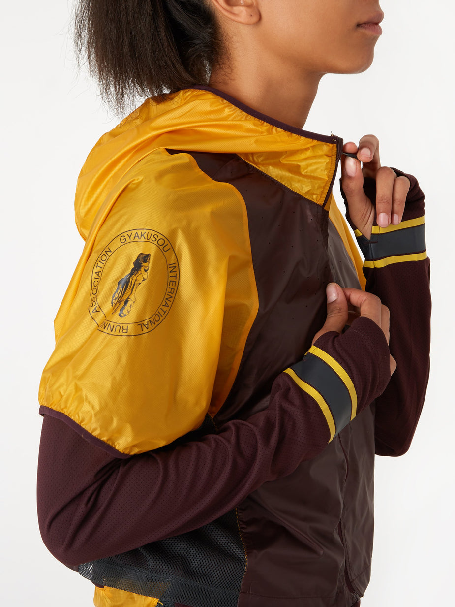 Nike x Undercover Gyakusou Nike Gyakusou Transform Jacket - Gold Dart/Deep Burgundy/Ivory - Gold