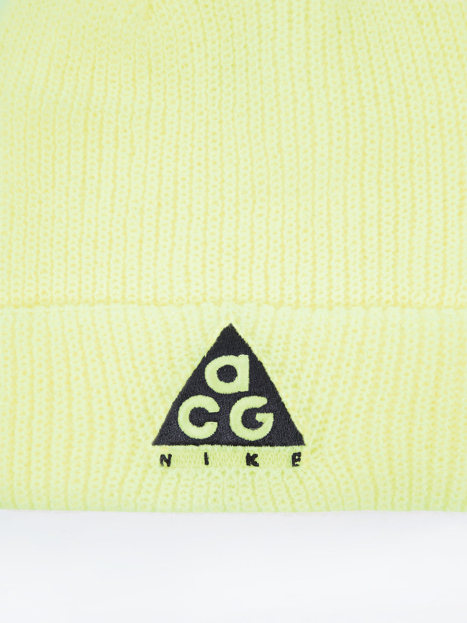 Nike Nike ACG Beanie Hat - Barely Volt/Black - Black
