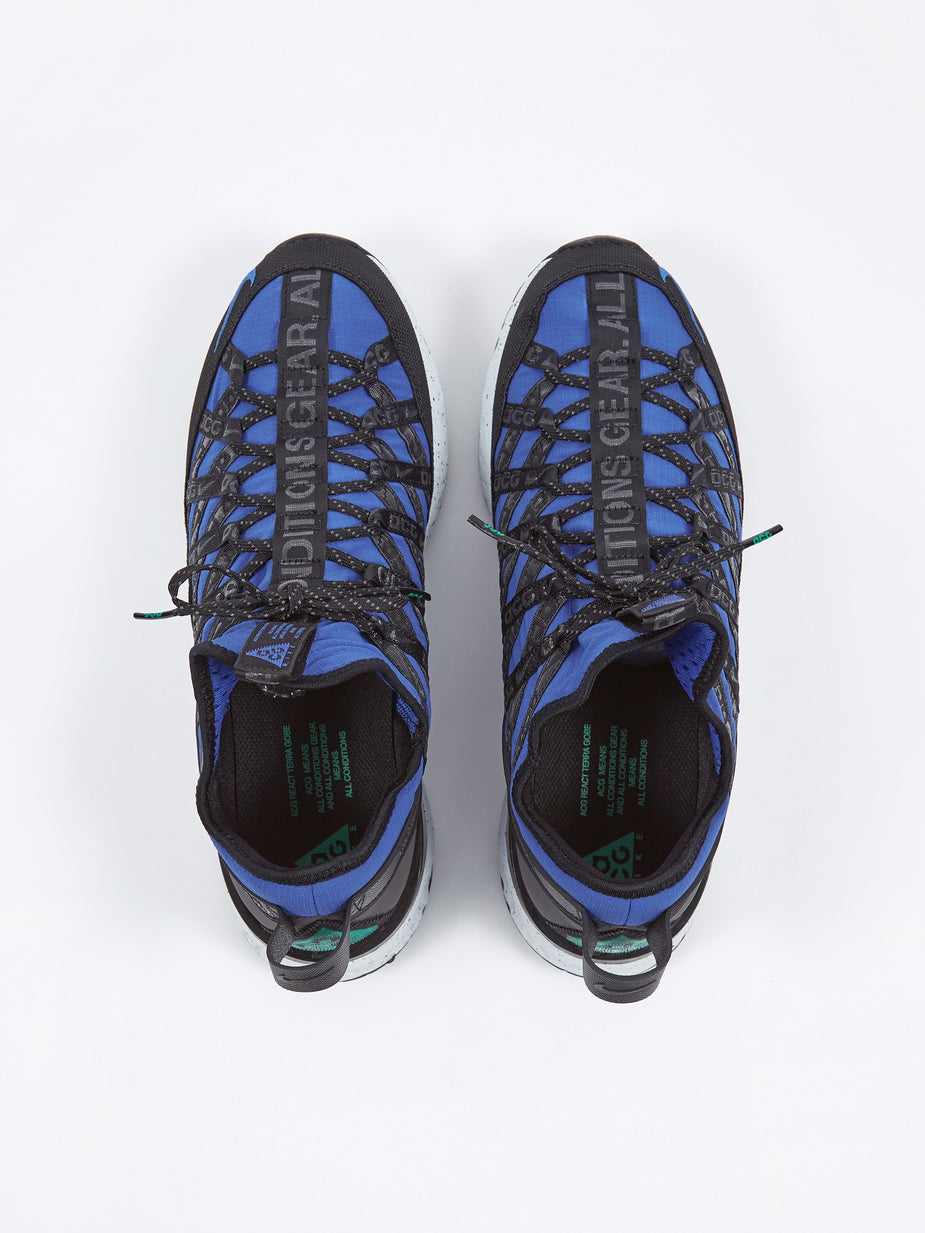 Nike Nike Air ACG React Terra Gobe - Hyper Royal/Lucid Green - Hyper Royal/Lucid Green-Black - Green