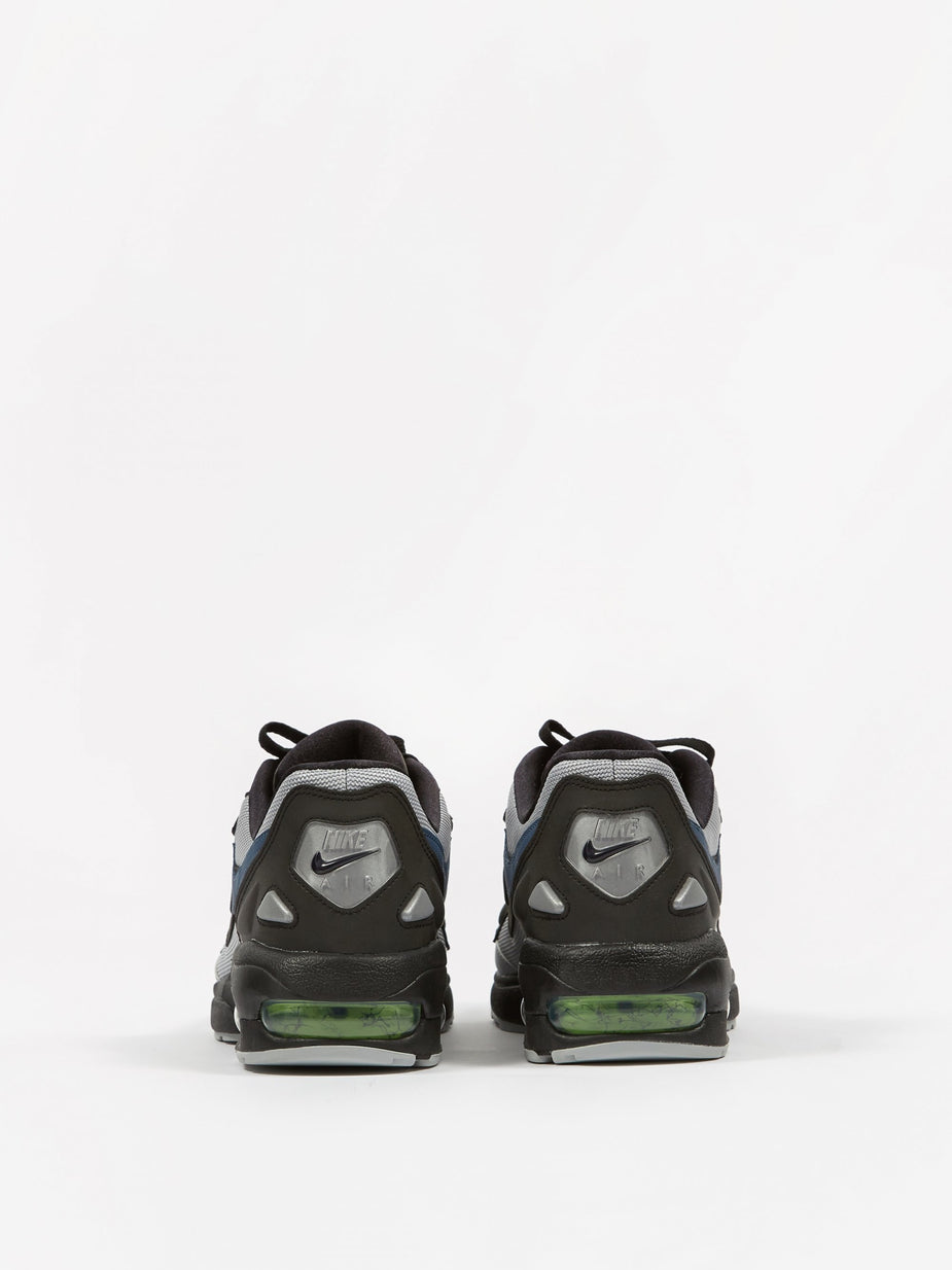 Nike Nike Air Max 2 Light - Black/Thunderstorm - Black/Thunderstorm-Grey - Black