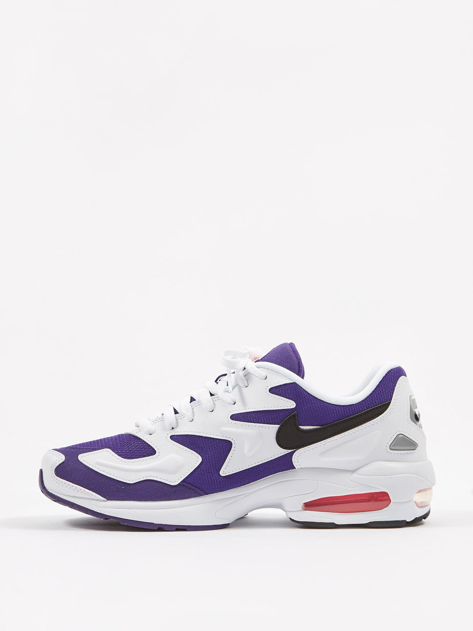 Nike Nike Air Max2 Light - White/Black-Purple-Pink - Purple