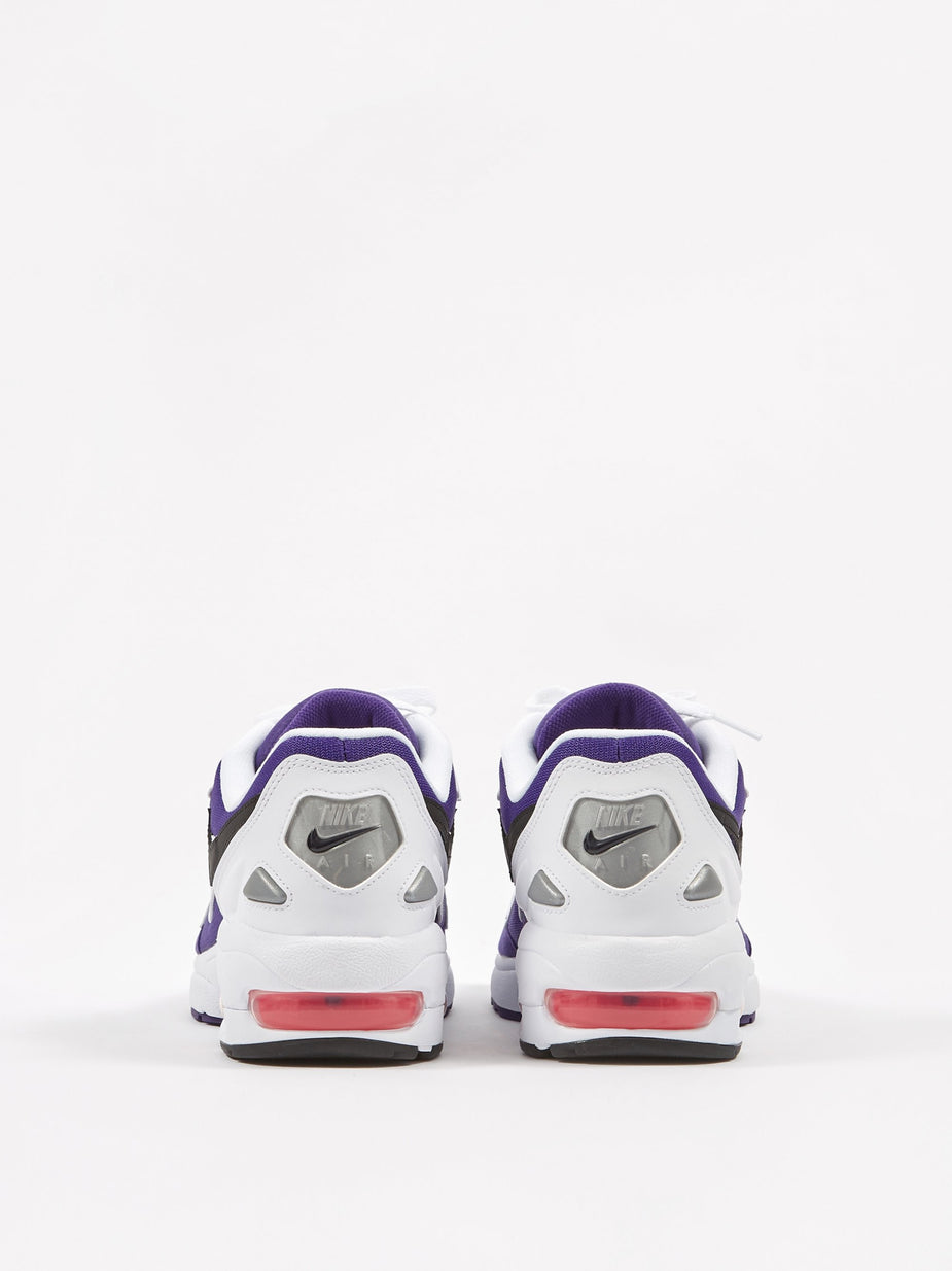 Nike Nike Air Max2 Light - White/Black-Purple-Pink - Purple