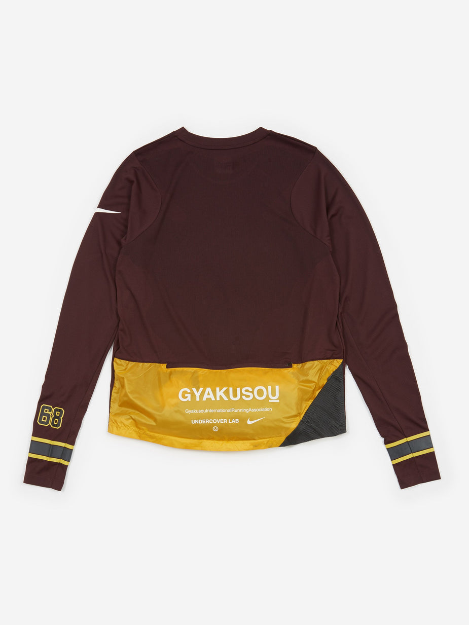 Nike x Undercover Gyakusou Nike Gyakusou Transform Jacket - Gold Dart/Deep Burgundy/Ivory - Gold