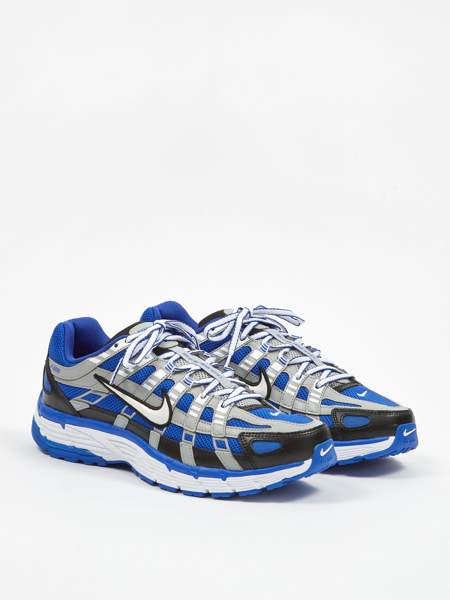 Nike Nike P-6000 - Racer Blue/White/Black/Silver - Blue