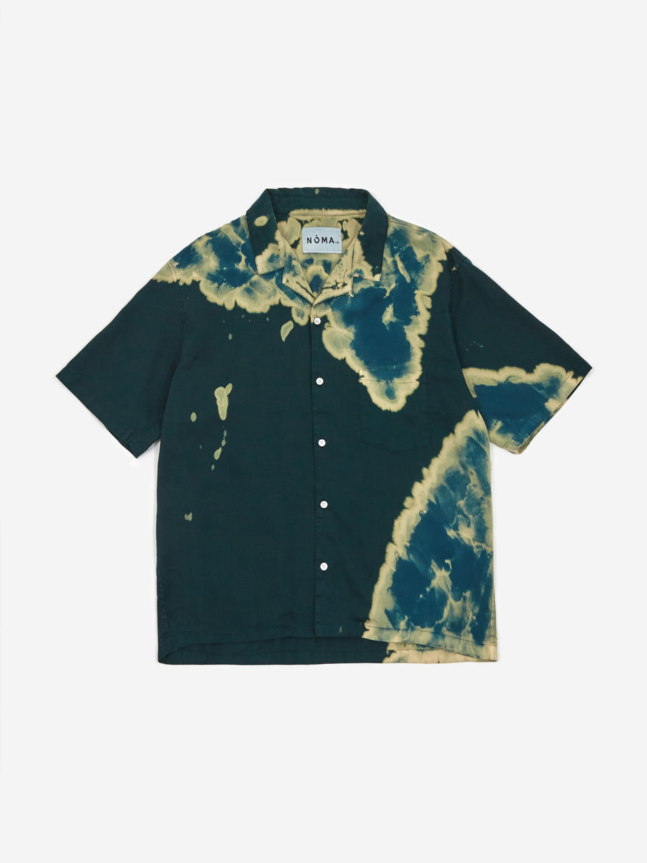 NOMA t.d. NOMA t.d. Bleach Shortsleeve Shirt - Green - Green