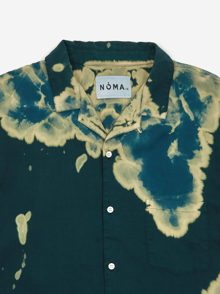 NOMA t.d. NOMA t.d. Bleach Shortsleeve Shirt - Green - Green
