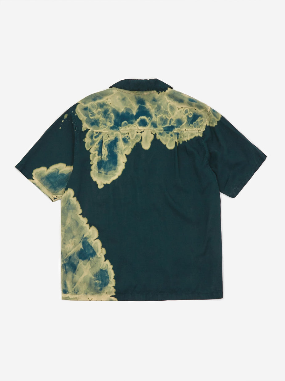 NOMA t.d. NOMA t.d. Bleach Shortsleeve Shirt - Green - Green