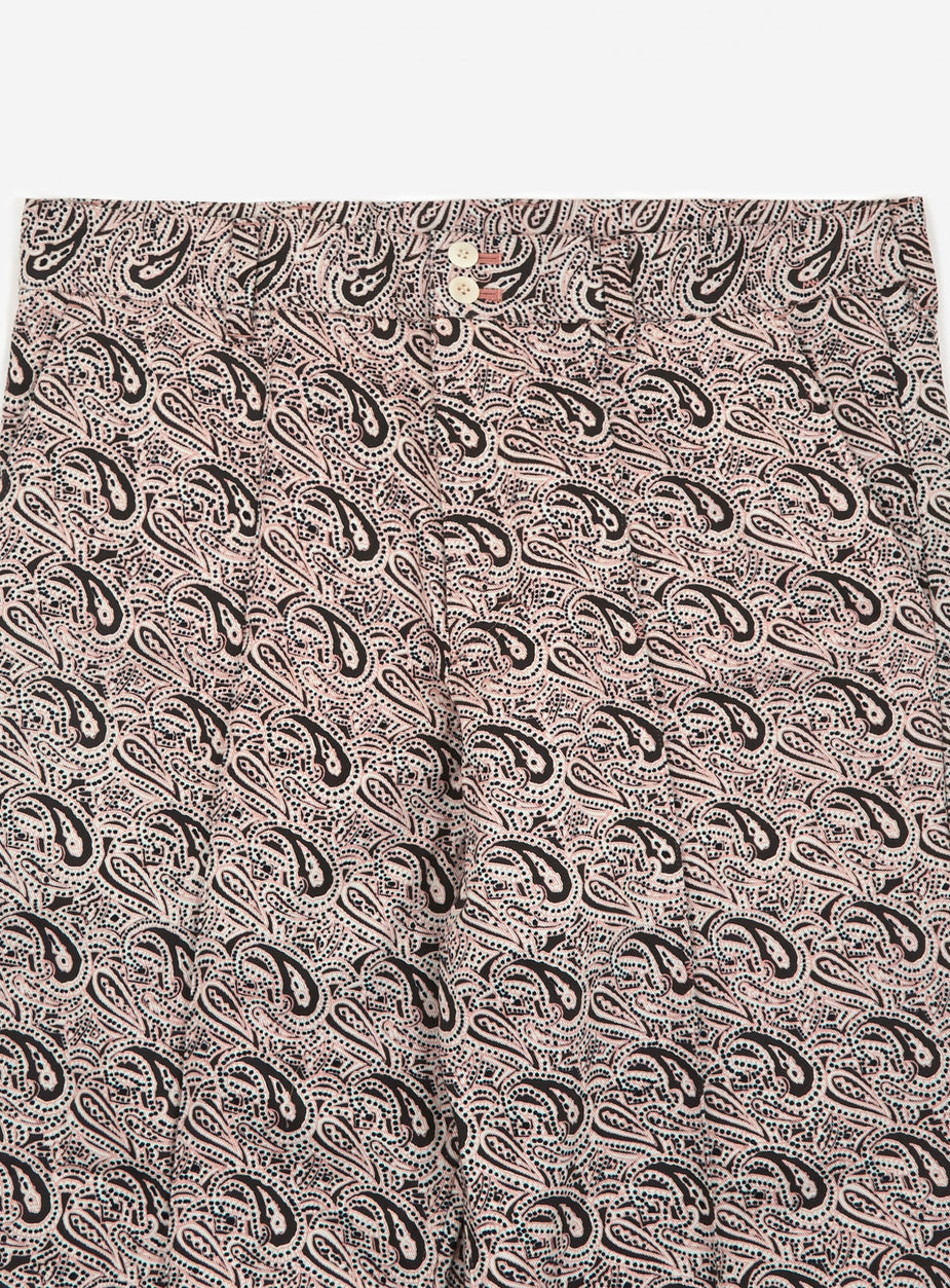 NOMA t.d. NOMA t.d. Paisley Denim Trouser - Black - Black