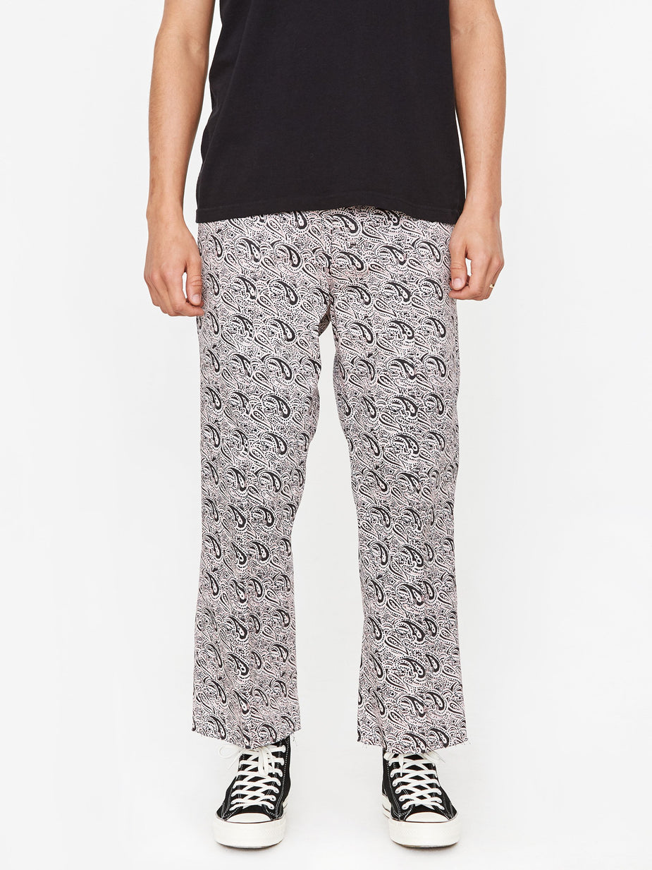 NOMA t.d. NOMA t.d. Paisley Denim Trouser - Black - Black