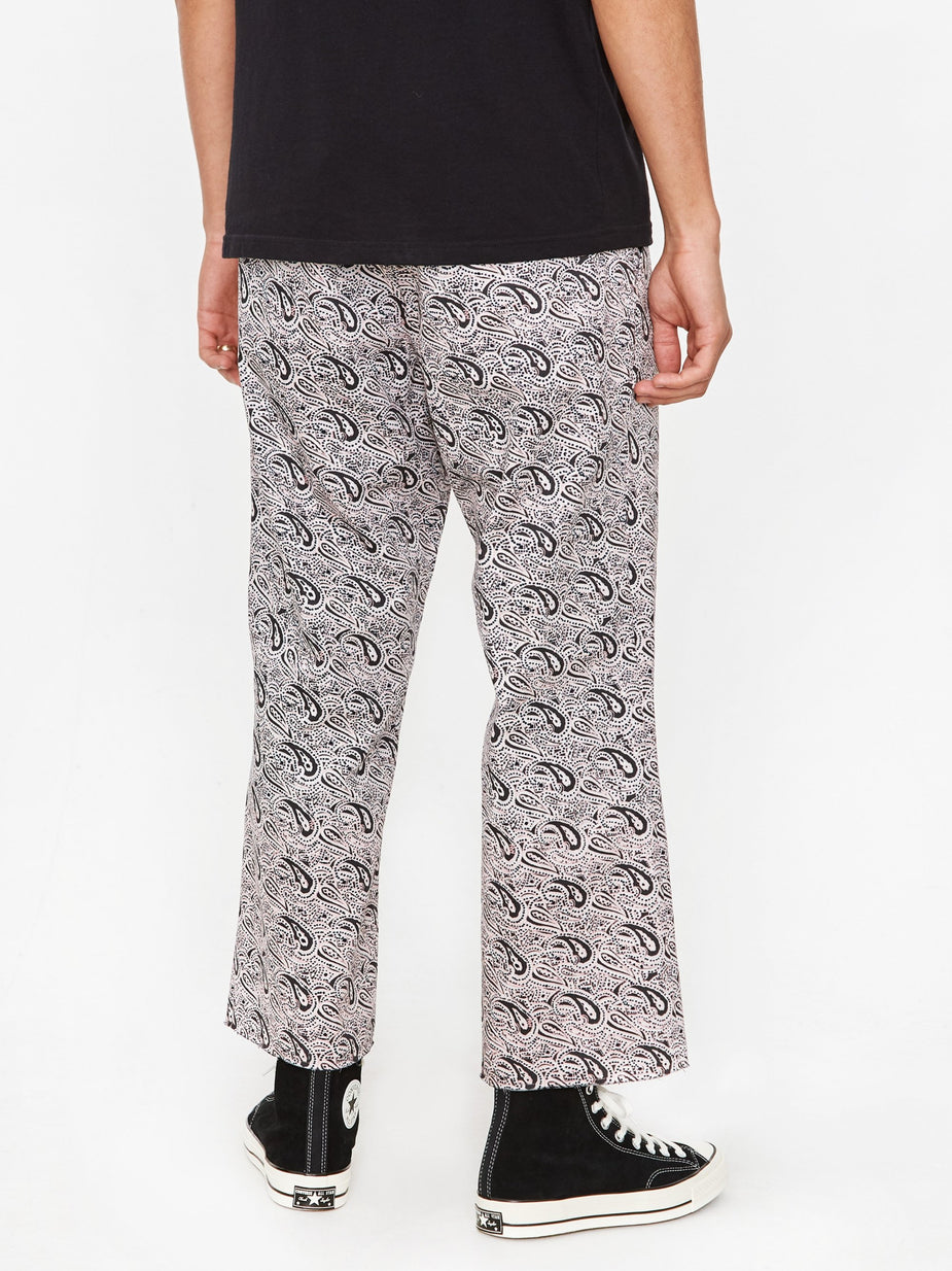 NOMA t.d. NOMA t.d. Paisley Denim Trouser - Black - Black