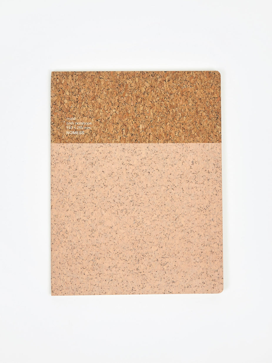 Nomess Nomess Cork Notebook Large - Nude - Other
