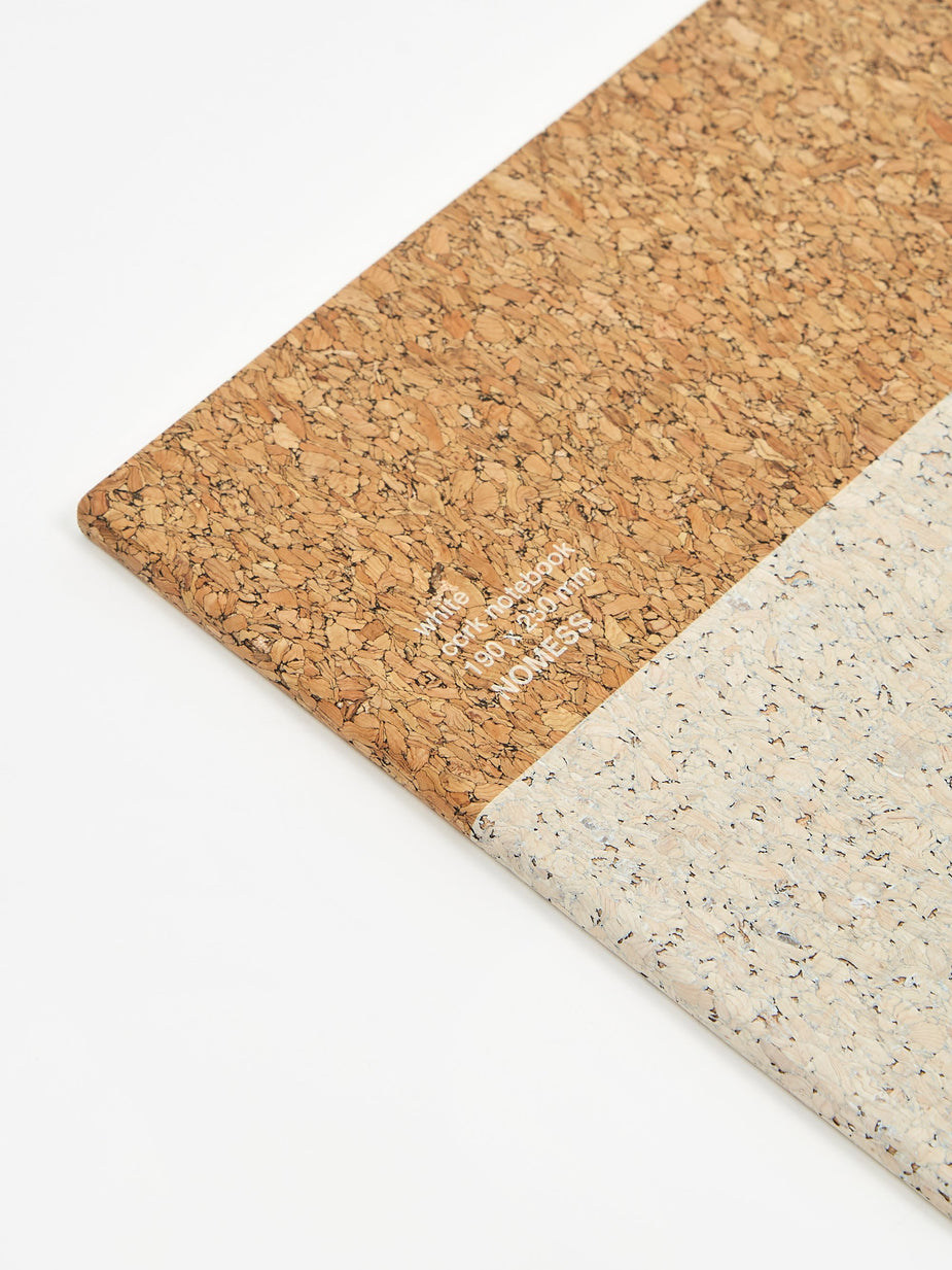 Nomess Nomess Cork Notebook Large - White - White