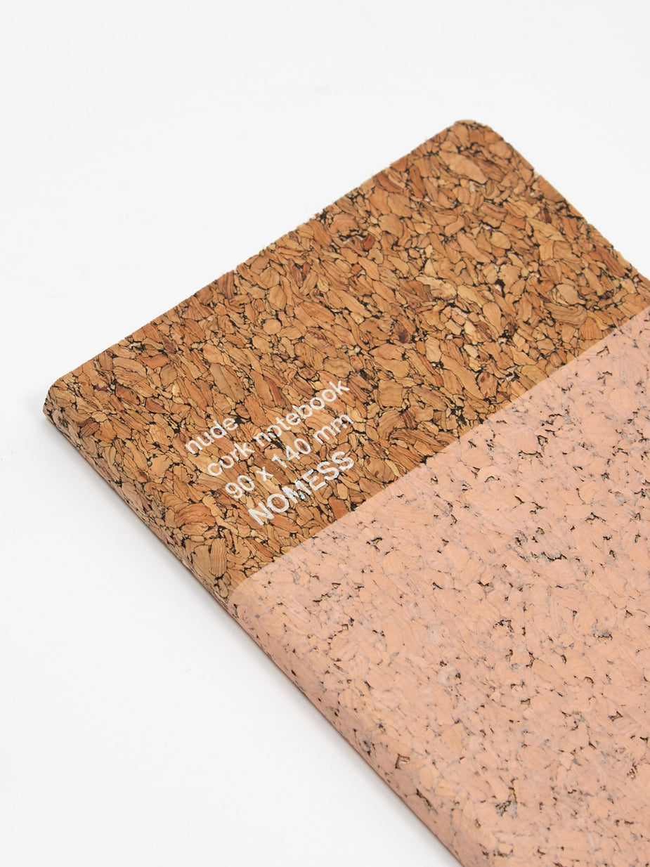Nomess Nomess Cork Notebook Small - Nude - Other