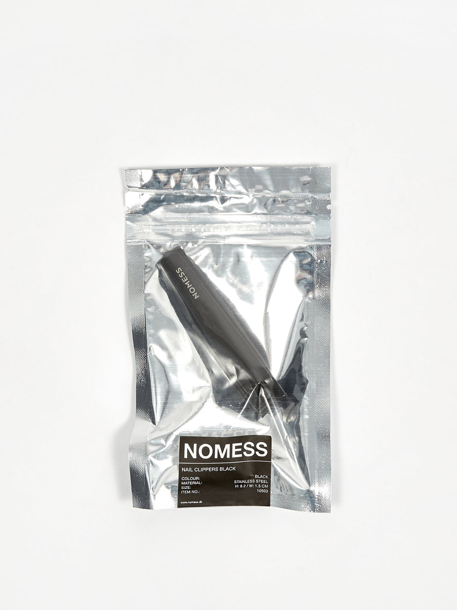 Nomess Nomess Curvy Nail Clipper - Black - Black