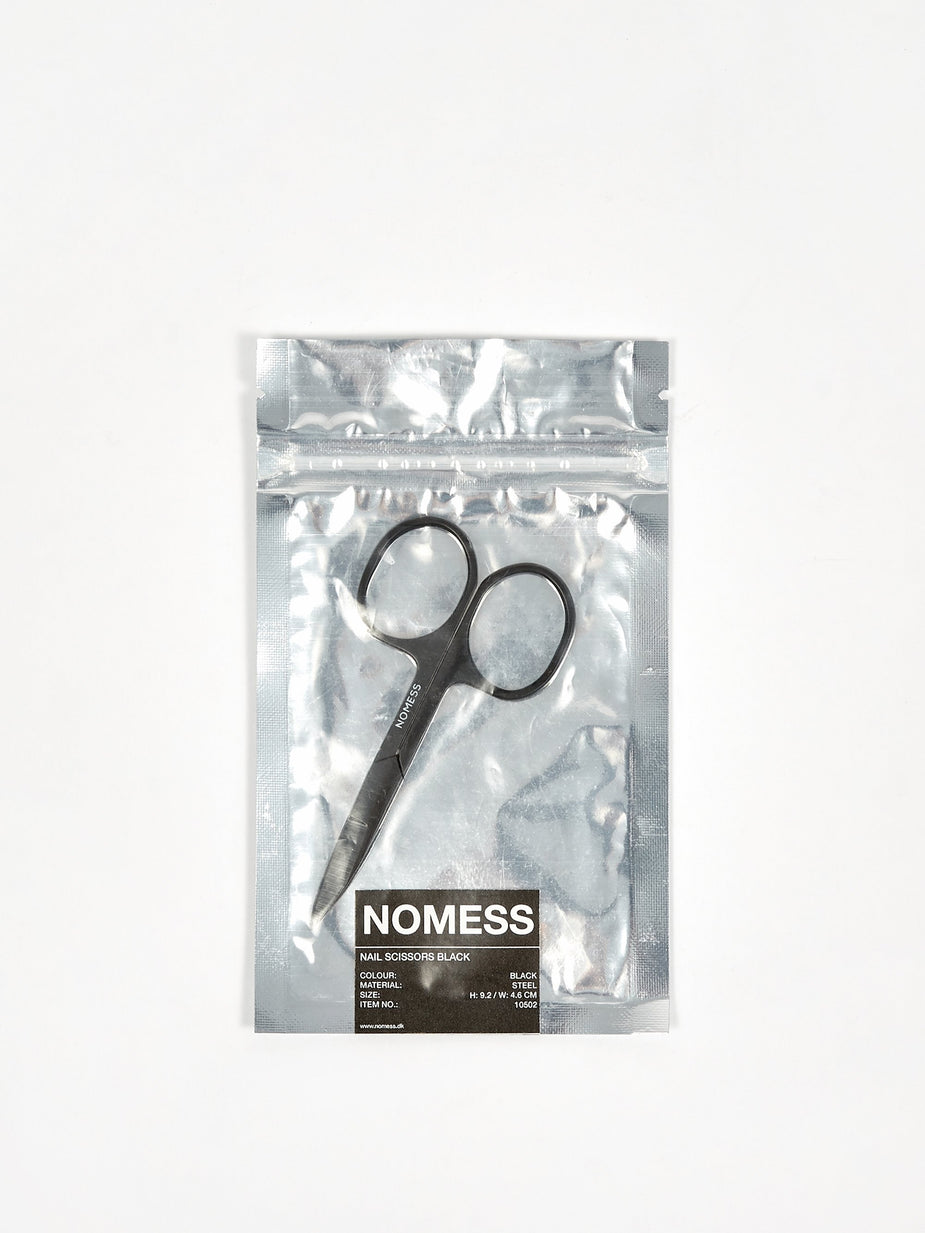Nomess Nomess Curvy Nail Scissor - Black - Black