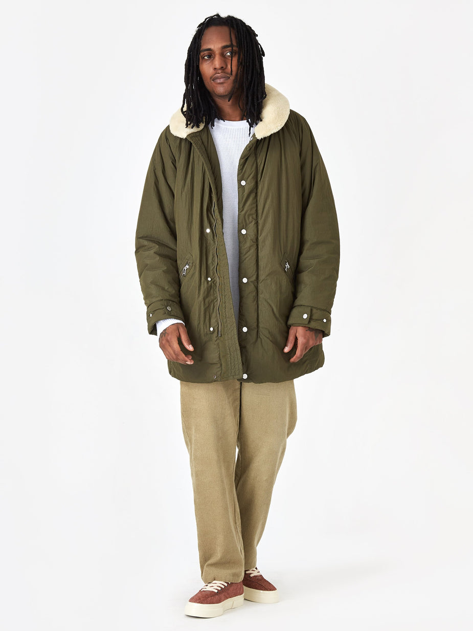 Nonnative Nonnative Carpenter Puff Coat Nylon Taffeta - Olive - Green