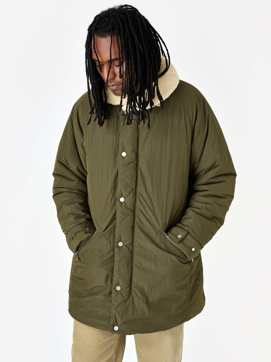 Nonnative Nonnative Carpenter Puff Coat Nylon Taffeta - Olive - Green