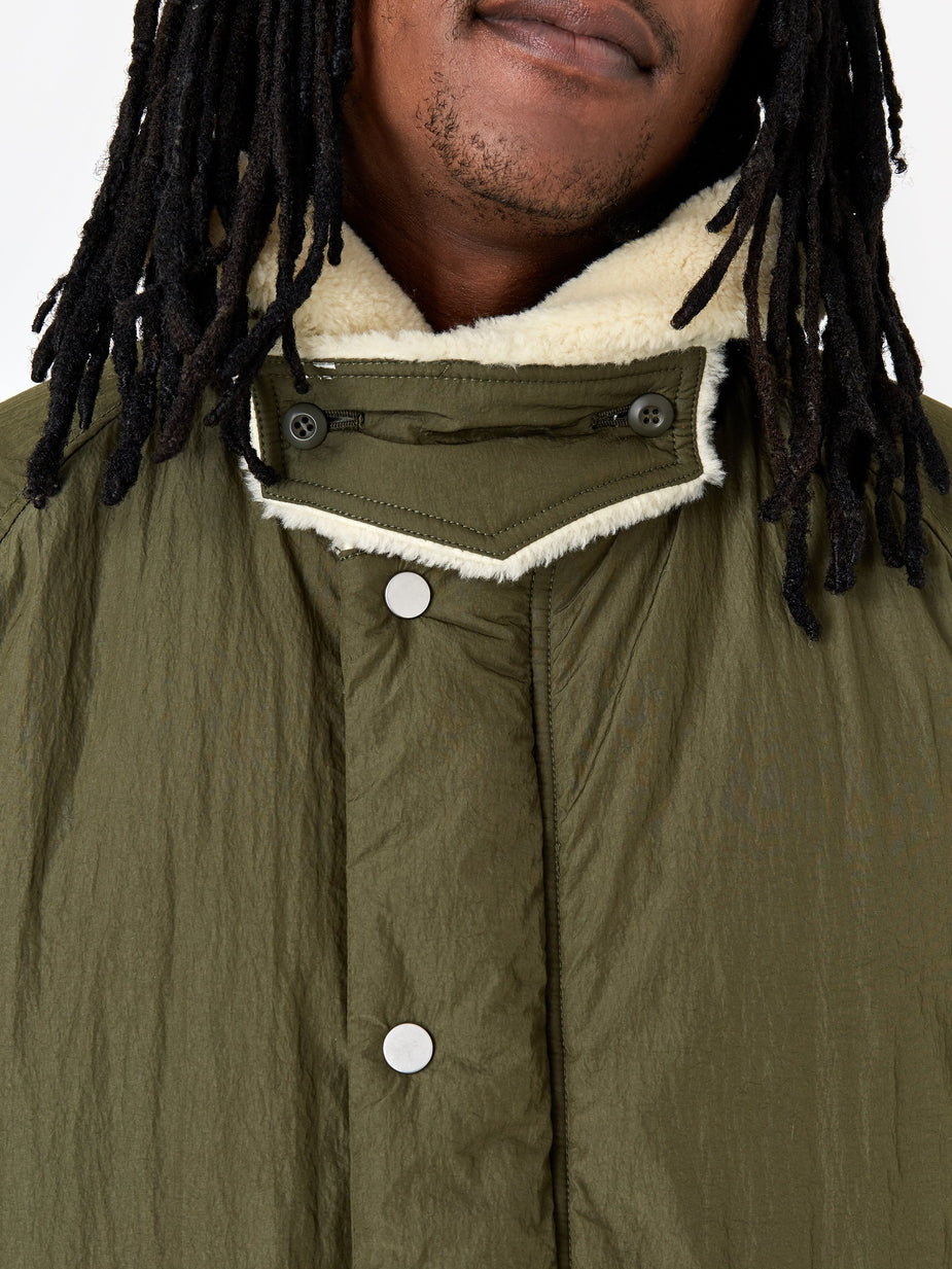 Nonnative Nonnative Carpenter Puff Coat Nylon Taffeta - Olive - Green