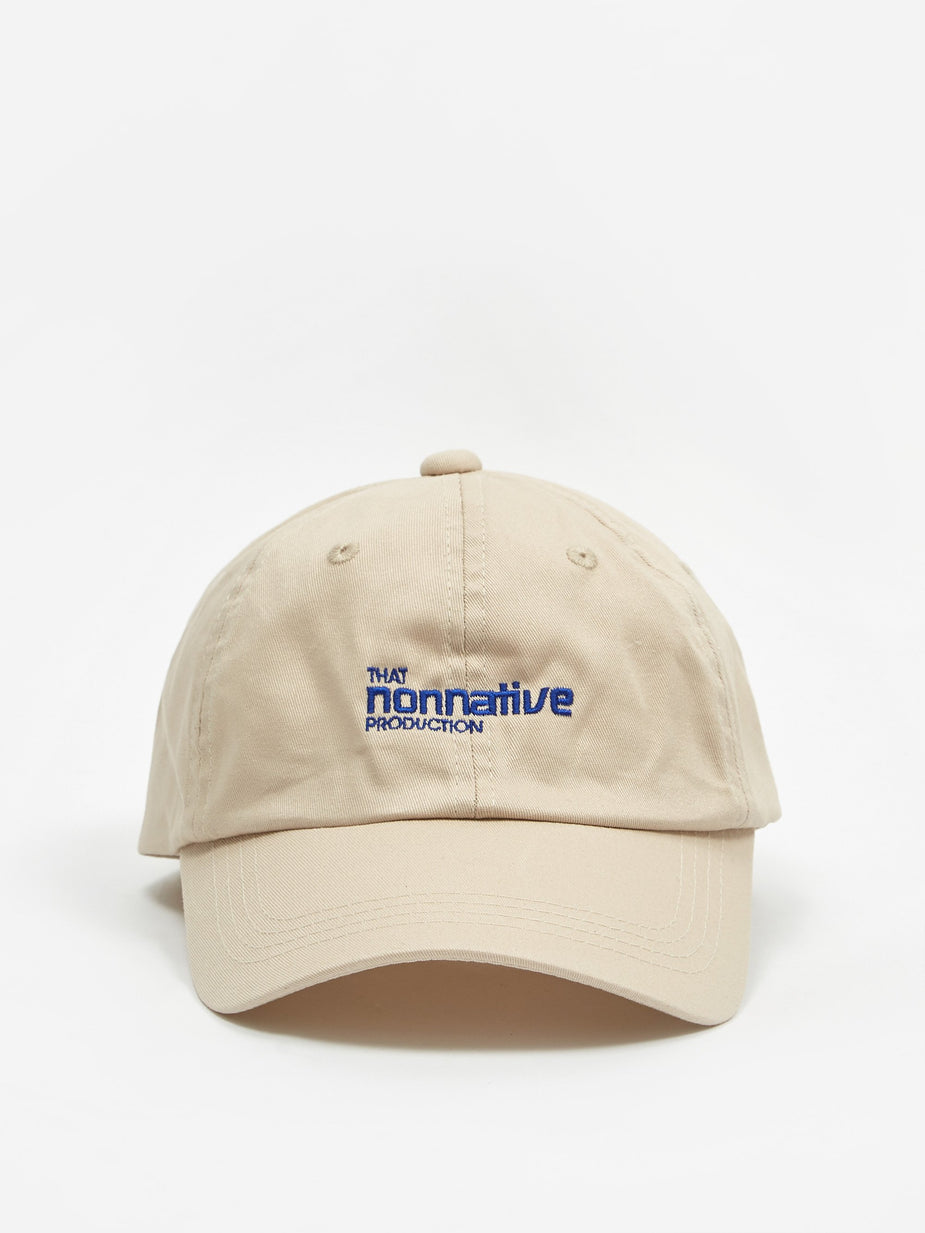 Nonnative Nonnative Dweller 6P Cap Capital Cotton Twill - Beige - Green