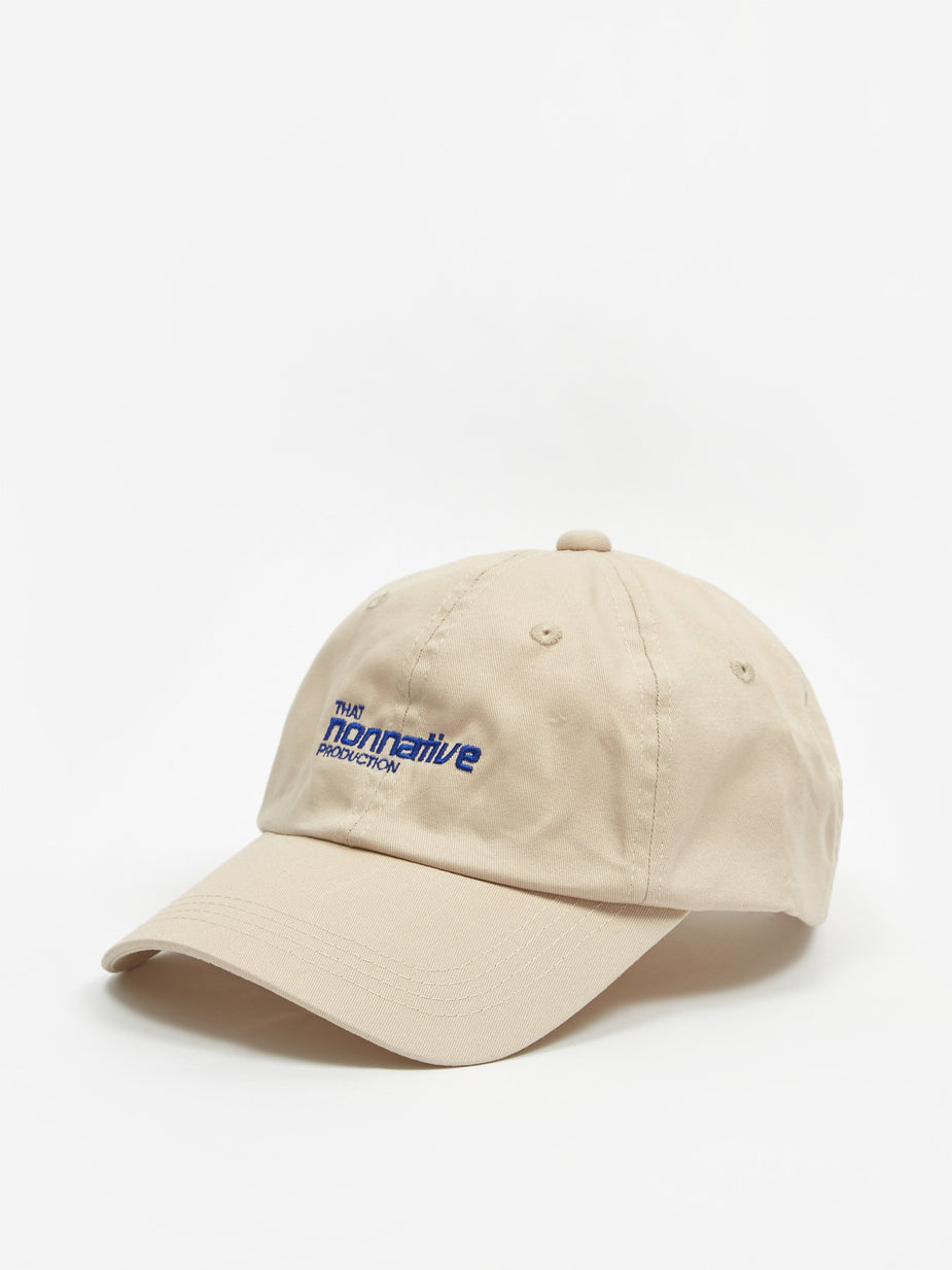 Nonnative Nonnative Dweller 6P Cap Capital Cotton Twill - Beige - Green