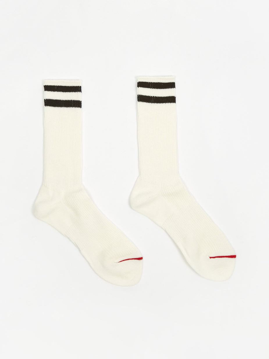 Nonnative Nonnative Dweller Socks Hi - Black - White