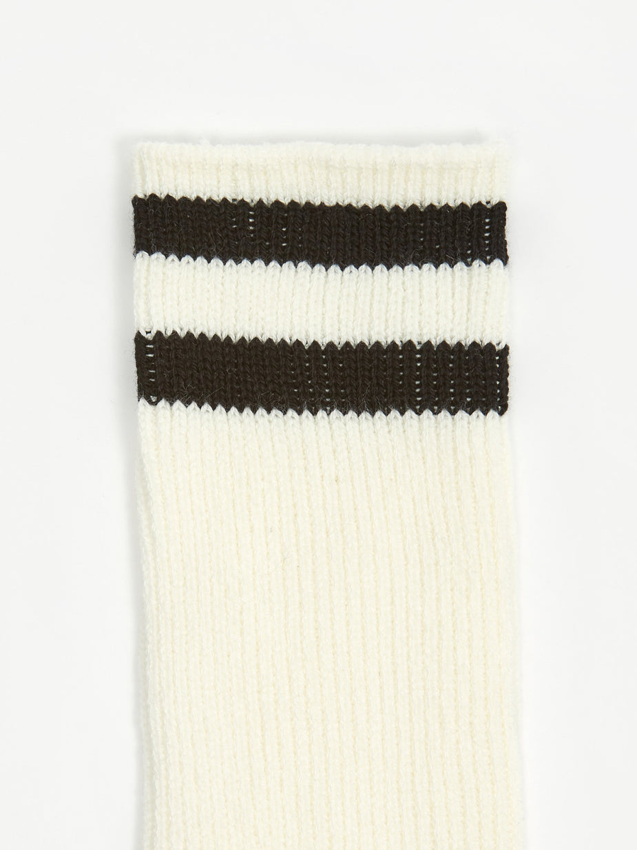 Nonnative Nonnative Dweller Socks Hi - Black - White
