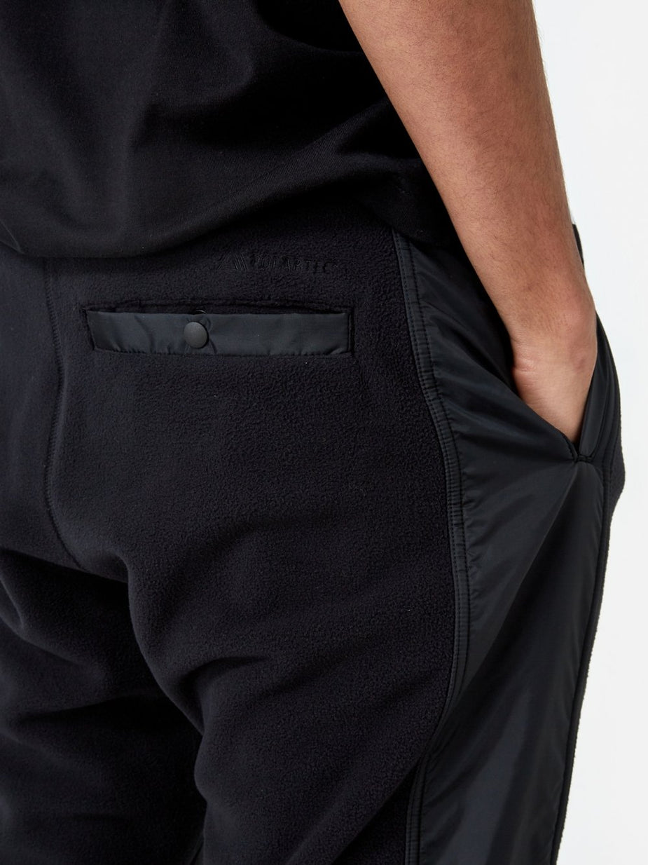 Nonnative Nonnative Hiker Easy Rib Pant Poly Fleece POLARTEC - Black - Black