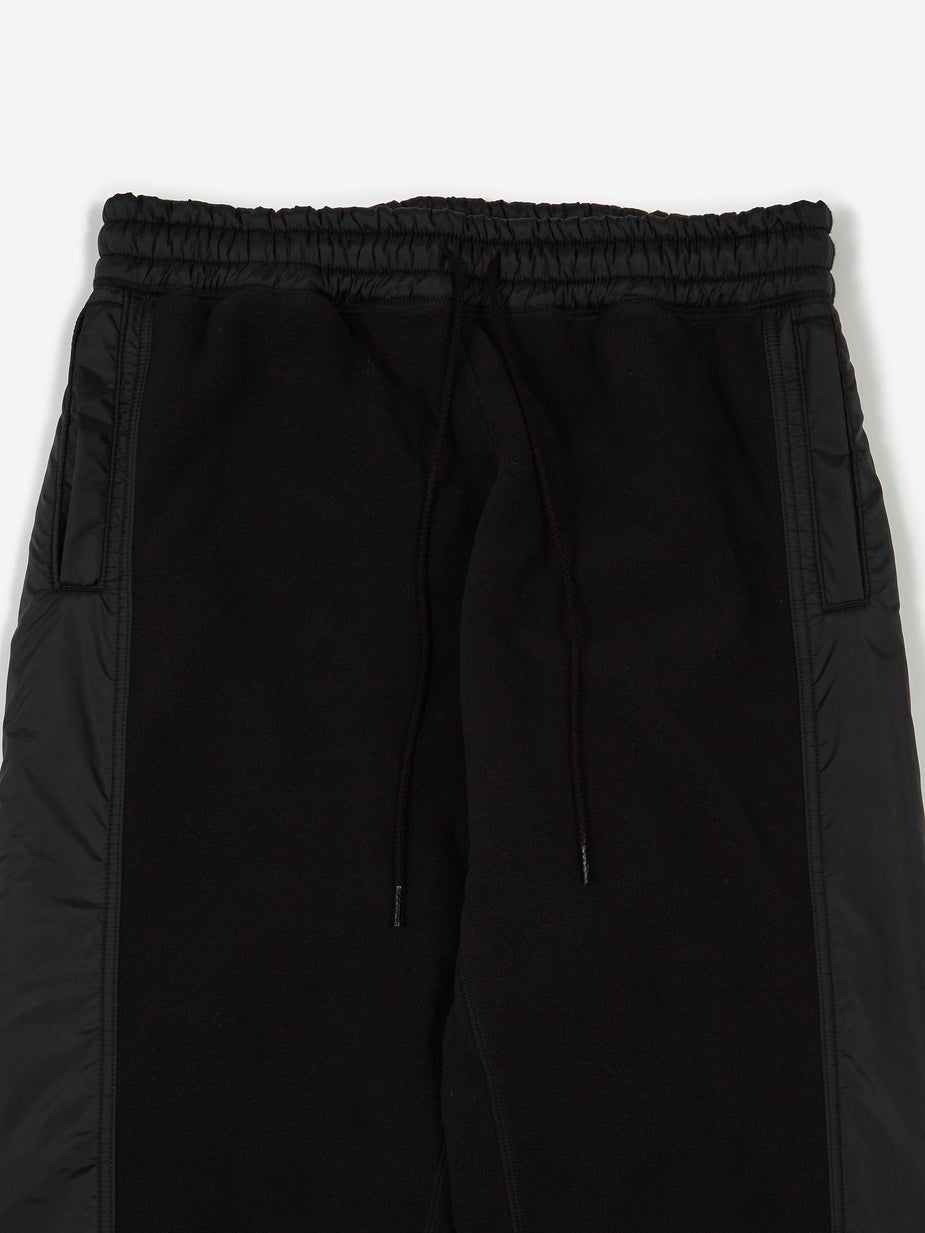 Nonnative Nonnative Hiker Easy Rib Pant Poly Fleece POLARTEC - Black - Black