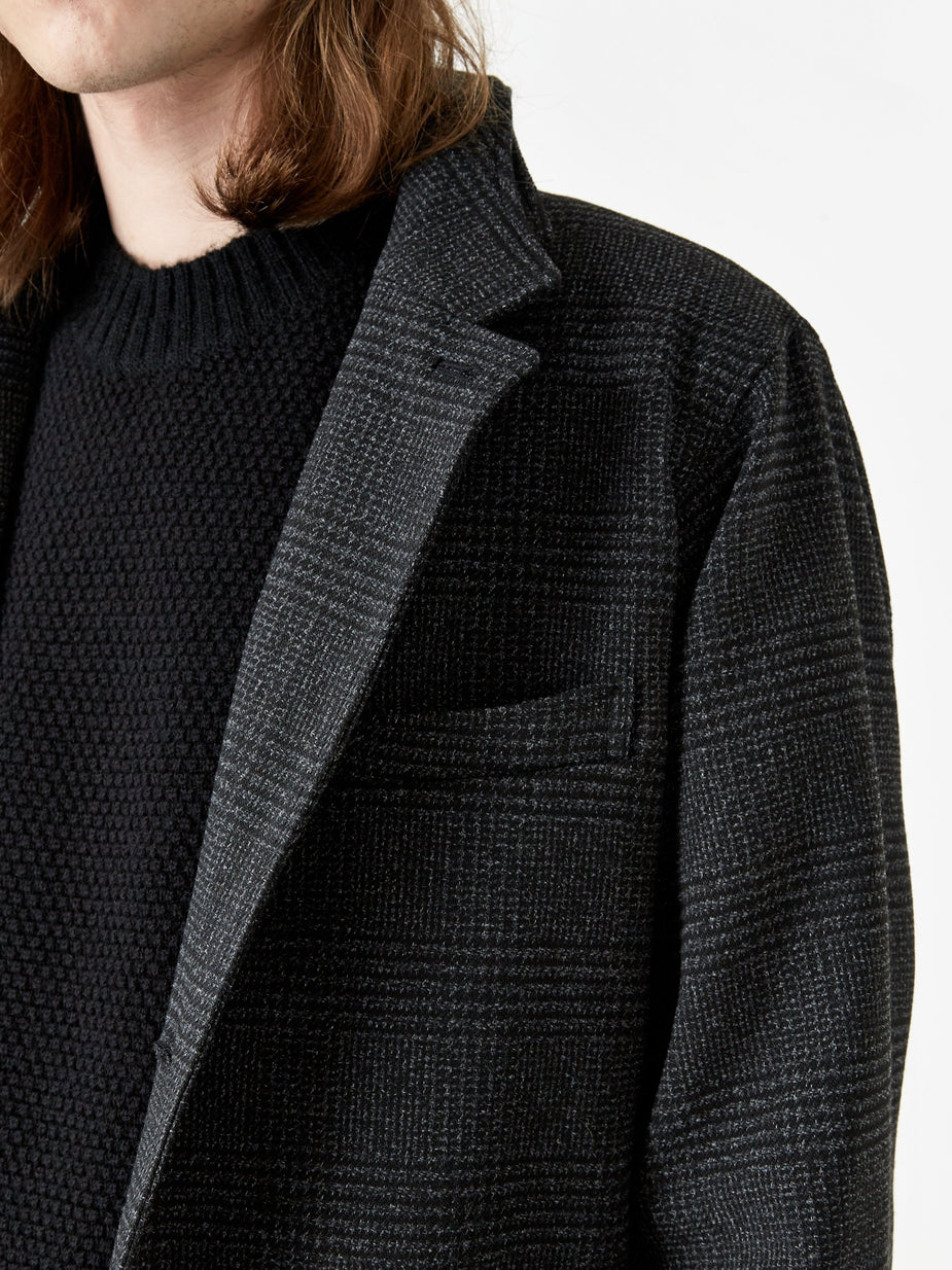 Nonnative Nonnative Porter Coat Poly Tweed Plaid GORE-TEX - Charcoal - Grey