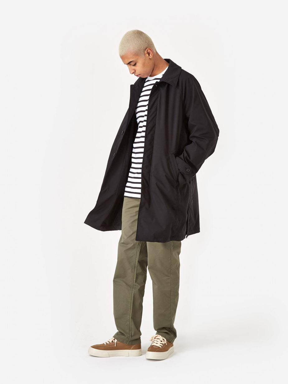 Nonnative Nonnative Scholar Coat Poly Twill PILIANTEX - Black - Black
