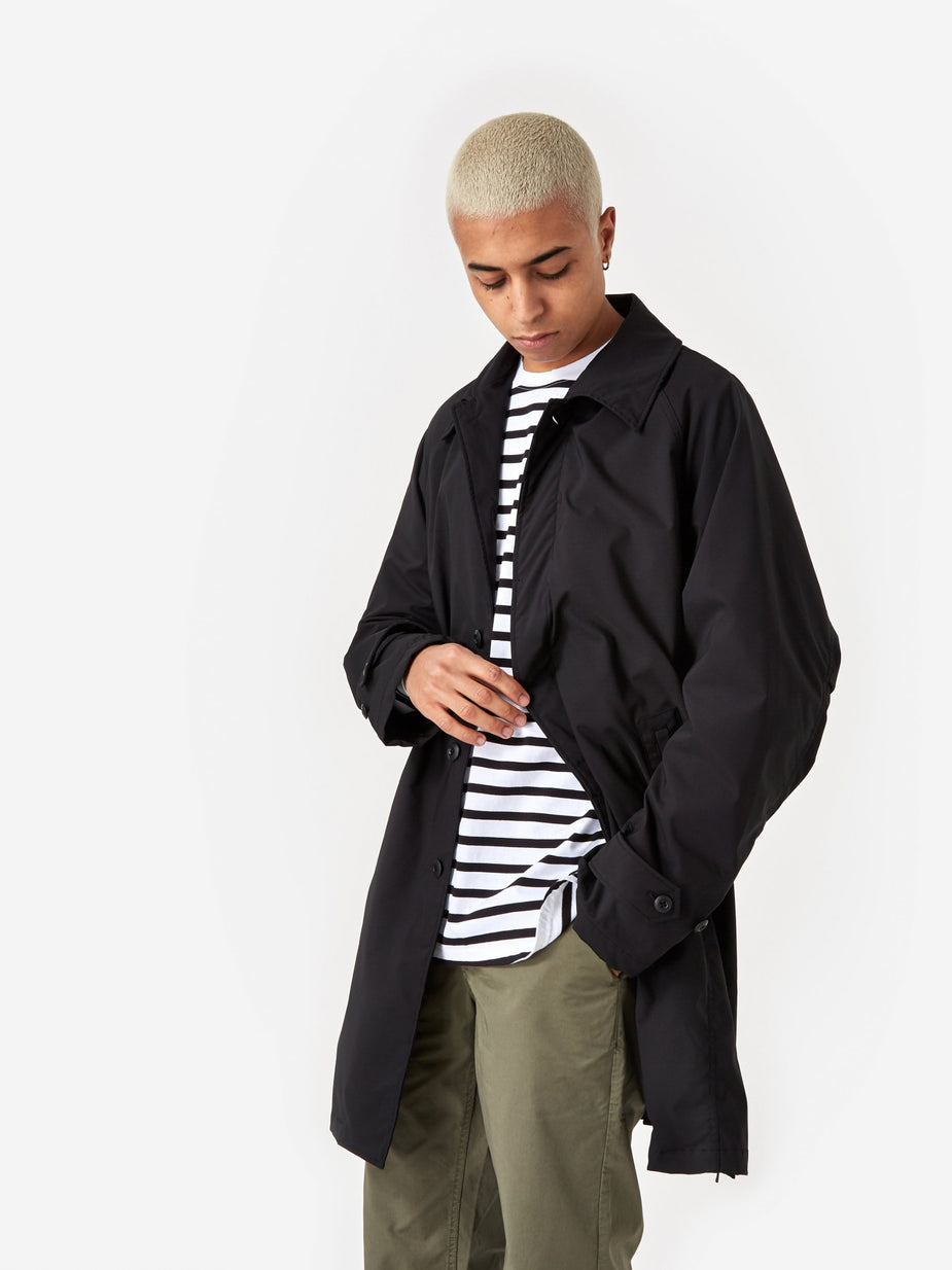 Nonnative Nonnative Scholar Coat Poly Twill PILIANTEX - Black - Black