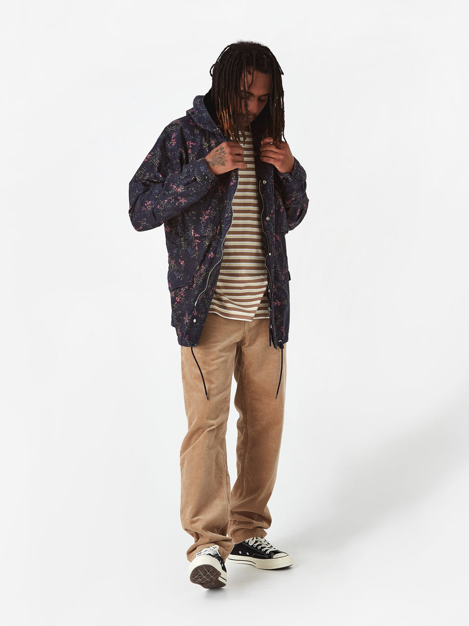 Nonnative Nonnative Liberty Print Hooded Hunter Coat - Navy - Blue