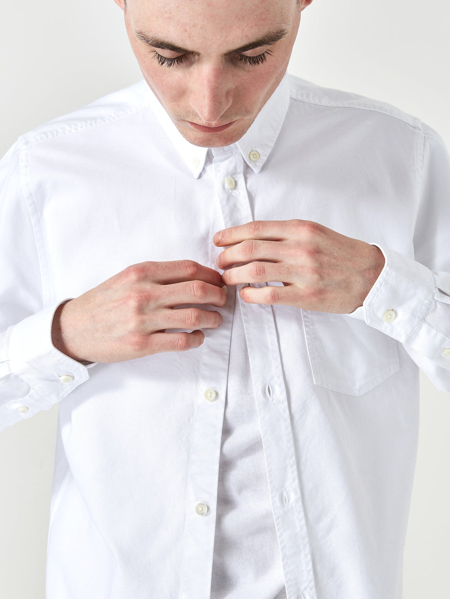 Norse Projects Norse Projects Anton Oxford Shirt - White - White