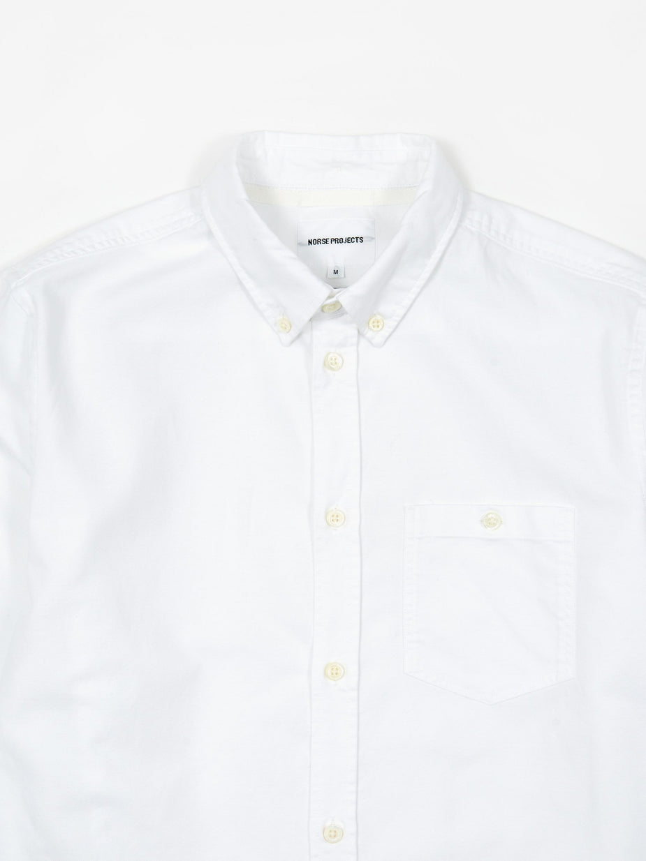 Norse Projects Norse Projects Anton Oxford Shirt - White - White