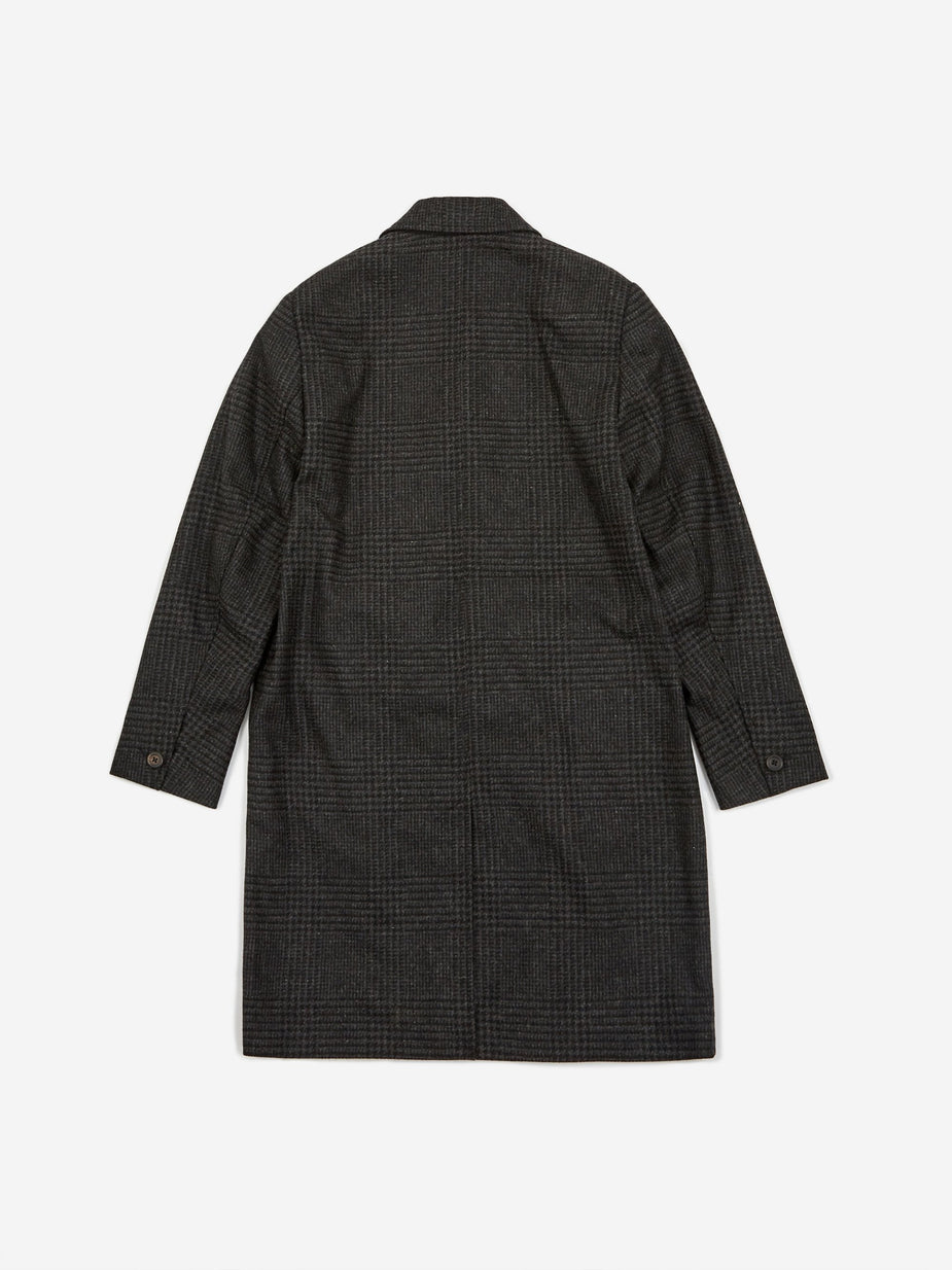 Norse Projects Norse Projects Arland Overdyed Wool Coat - Slate Grey - Grey