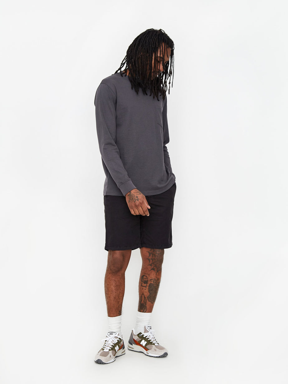 Norse Projects Norse Projects Aros Light Twill Short - Black - Black