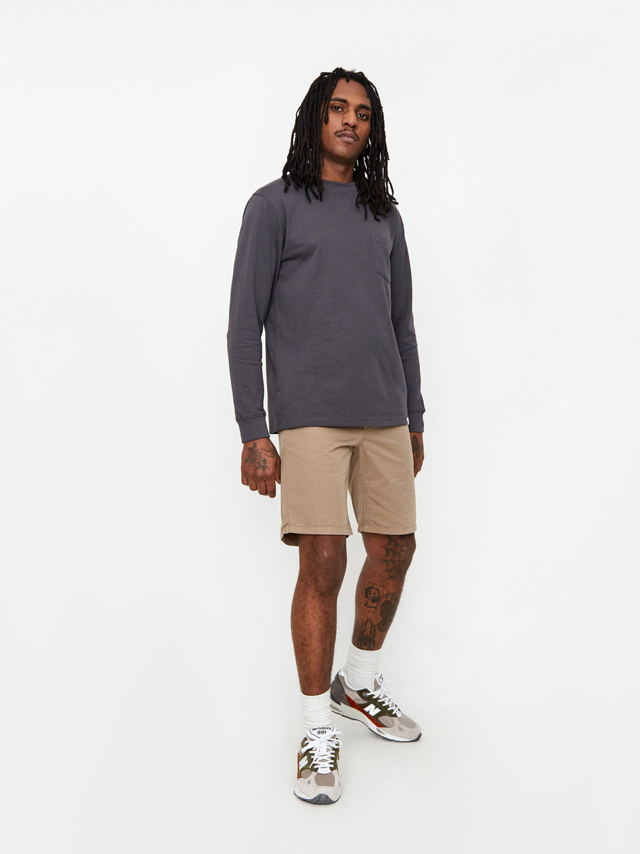 Norse Projects Norse Projects Aros Light Twill Short - Utility Khaki - Green