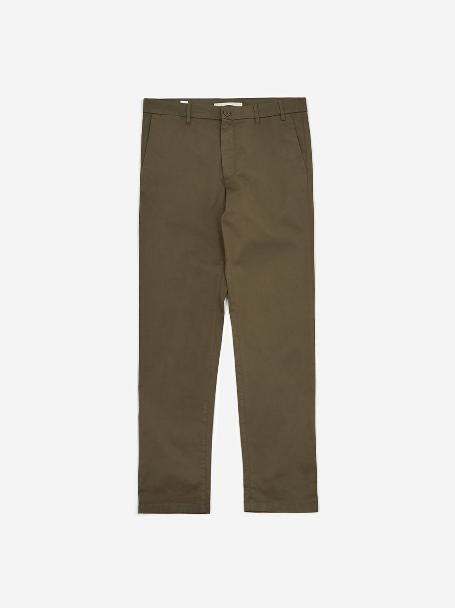 Norse Projects Norse Projects Aros Slim Light Stretch Trouser - Ivy Green - Green