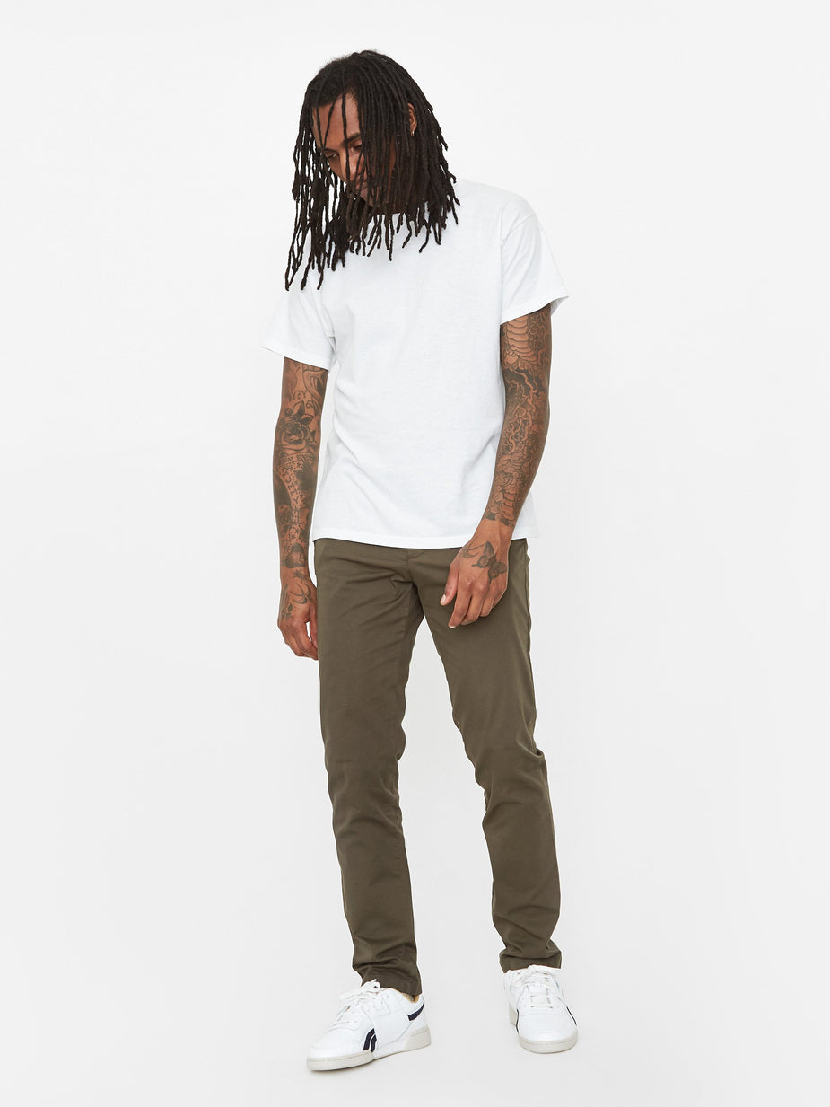 Norse Projects Norse Projects Aros Slim Light Stretch Trouser - Ivy Green - Green