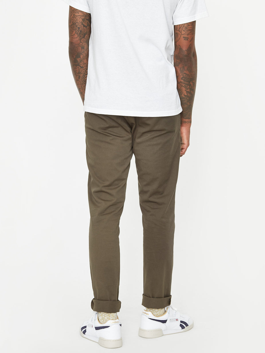 Norse Projects Norse Projects Aros Slim Light Stretch Trouser - Ivy Green - Green