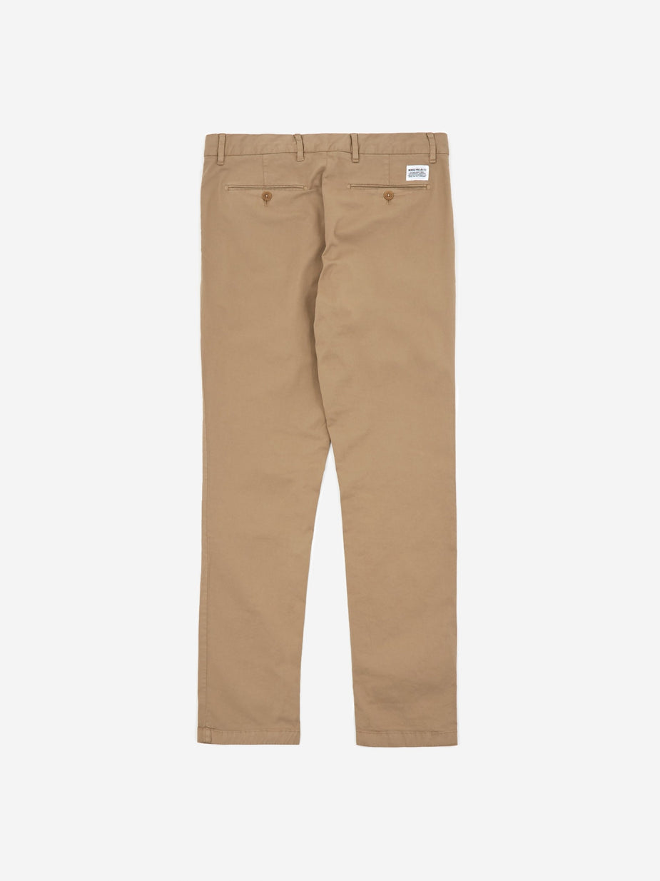 Norse Projects Norse Projects Aros Slim Light Stretch Trouser - Utility Khaki - Green