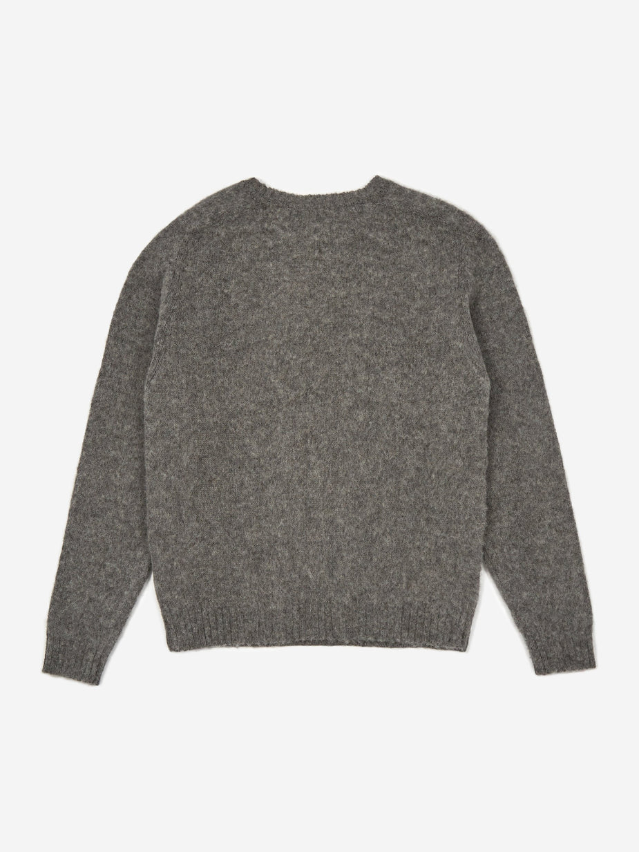 Norse Projects Norse Projects Birnir Brushed Argyle Jumper - Light Grey - Grey