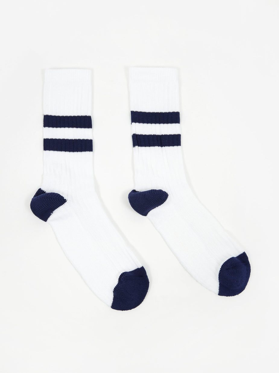 Norse Projects Norse Projects Bjarki Cotton Sport Sock - Twilight Blue - Blue
