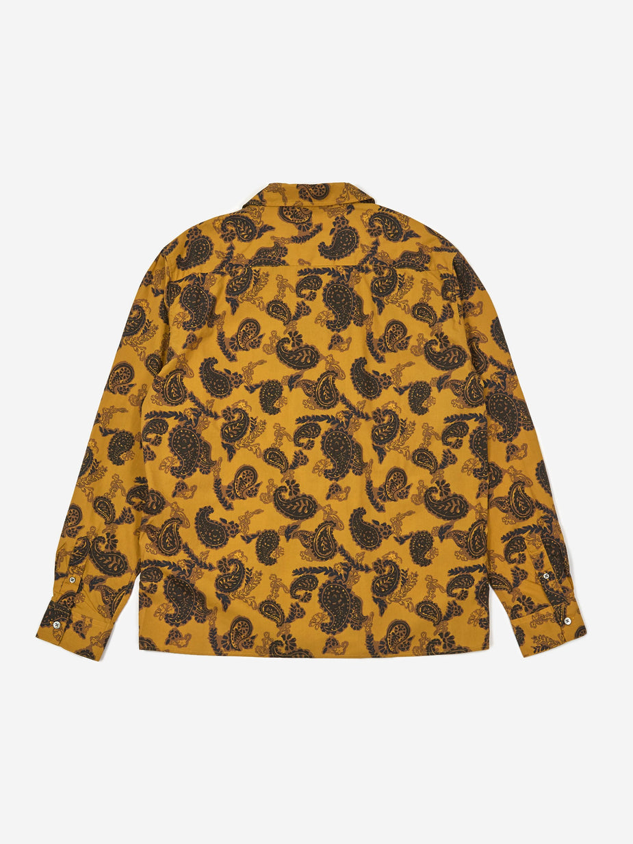 Norse Projects Norse Projects Carsten Paisley Shirt - Montpellier Yellow - Yellow