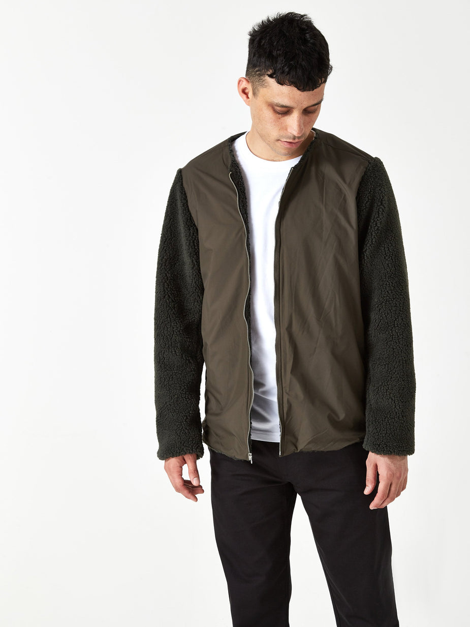 Norse Projects Norse Projects Elias Cambric Cotton Parka Jacket - Dark Navy - Blue