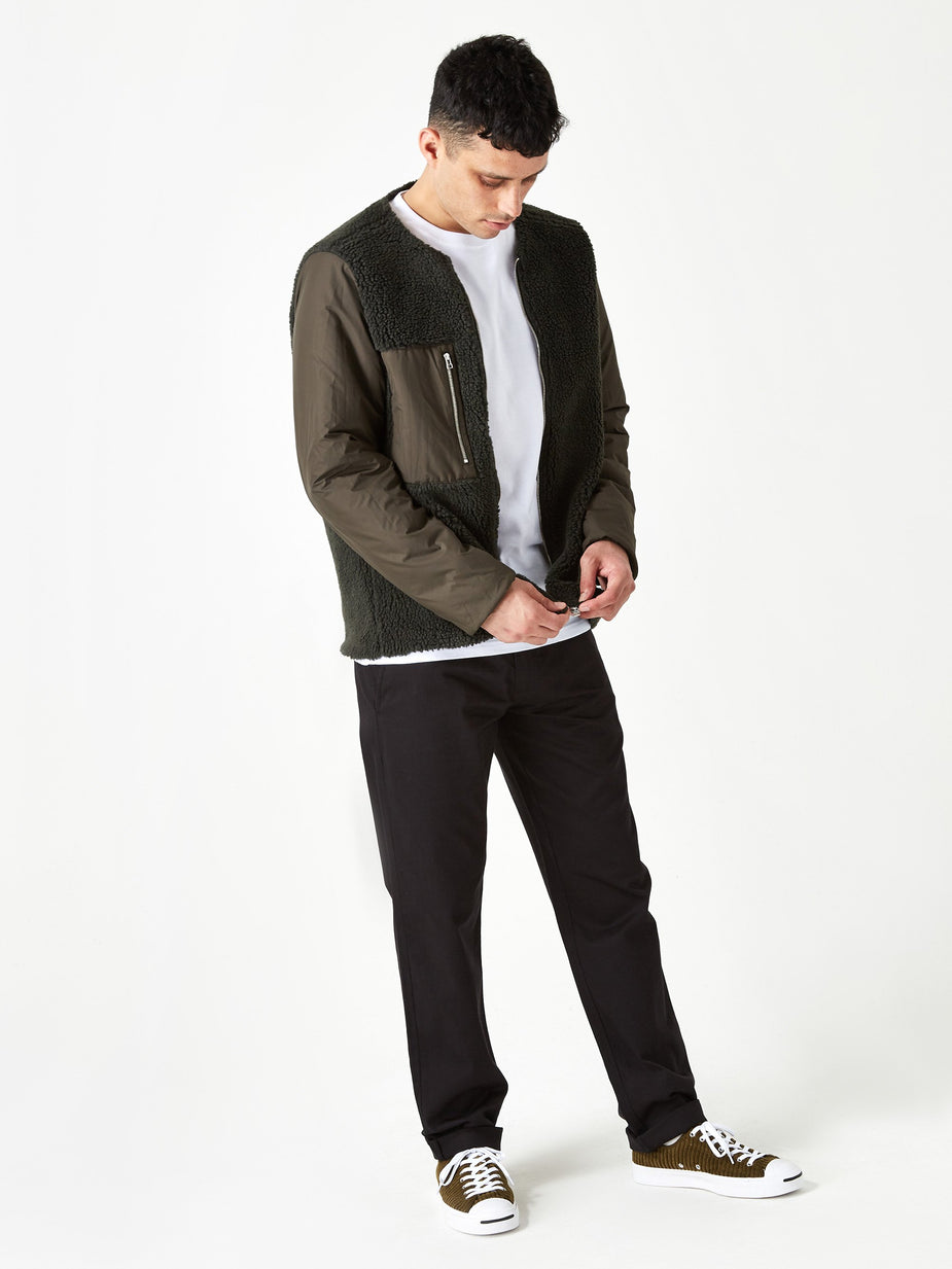 Norse Projects Norse Projects Elias Cambric Cotton Parka Jacket - Dark Navy - Blue