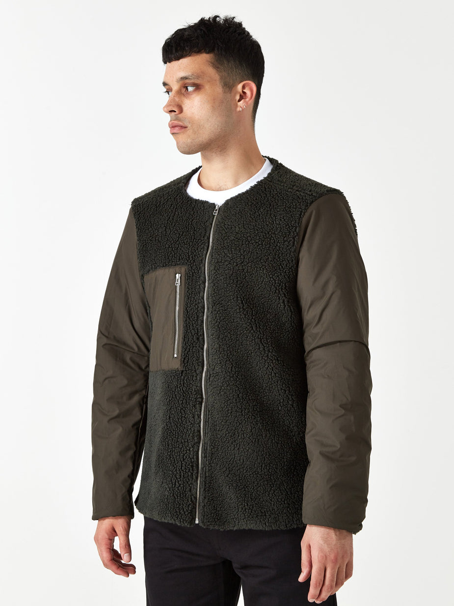 Norse Projects Norse Projects Elias Cambric Cotton Parka Jacket - Dark Navy - Blue