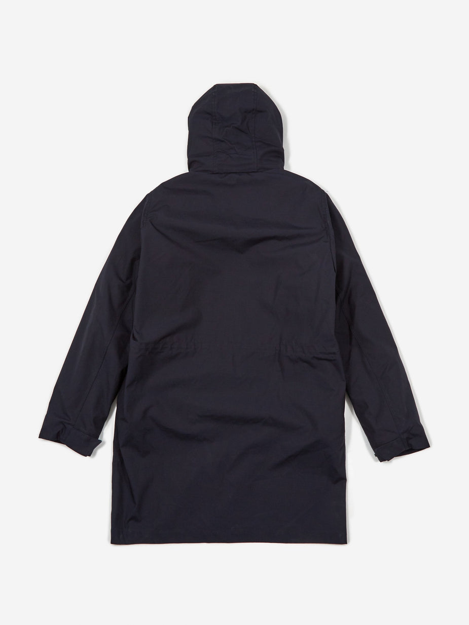 Norse Projects Norse Projects Elias Cambric Cotton Parka Jacket - Dark Navy - Blue