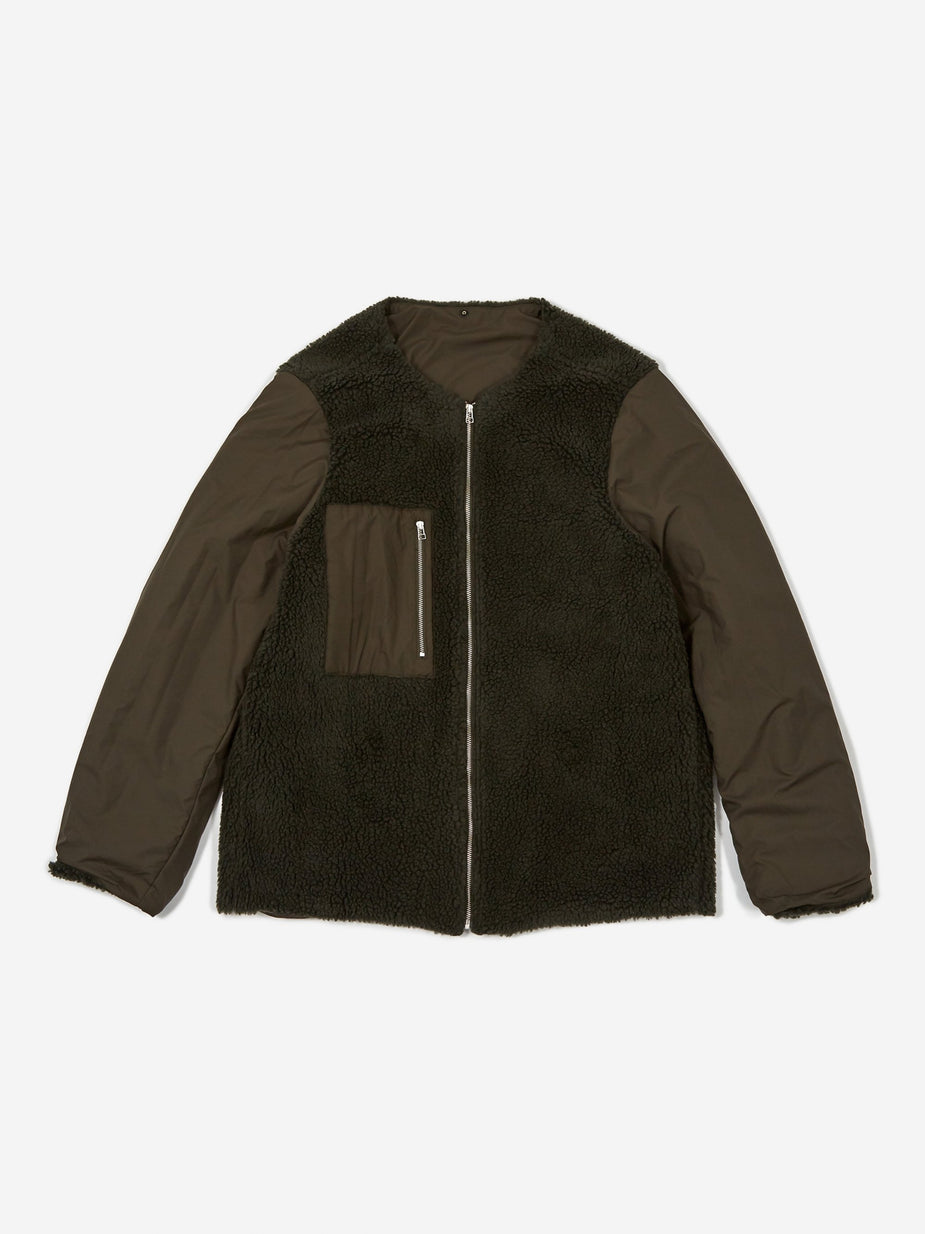 Norse Projects Norse Projects Elias Cambric Cotton Parka Jacket - Dark Navy - Blue